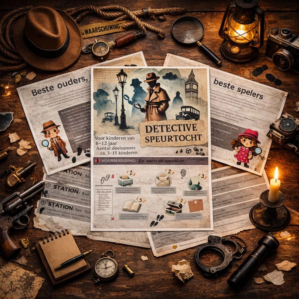 Detective speurtocht – voorbeeld 1
