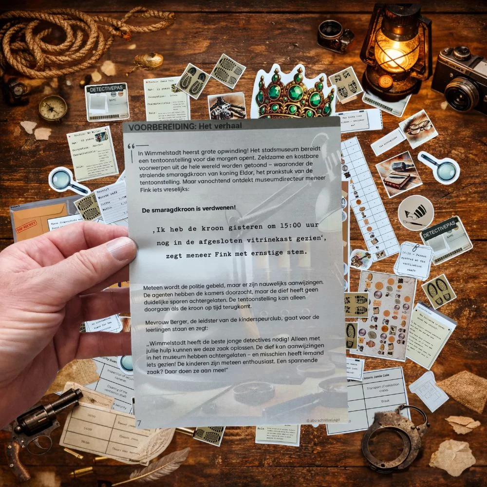 Detective speurtocht – voorbeeld 4