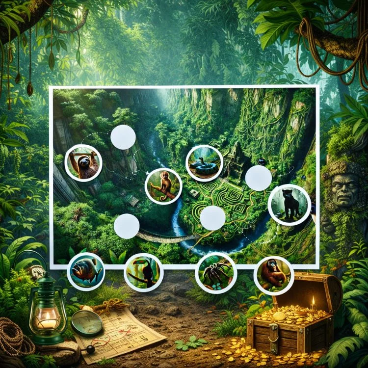Jungle speurtocht – voorbeeld 3
