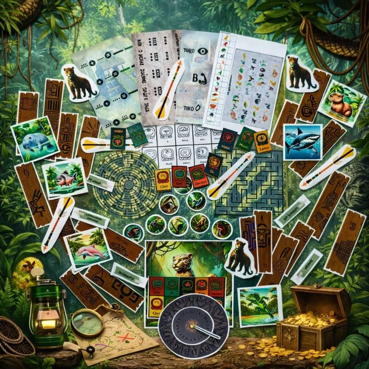 Jungle speurtocht – voorbeeld 4