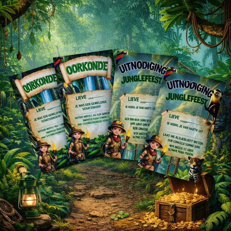 Jungle speurtocht – voorbeeld 6