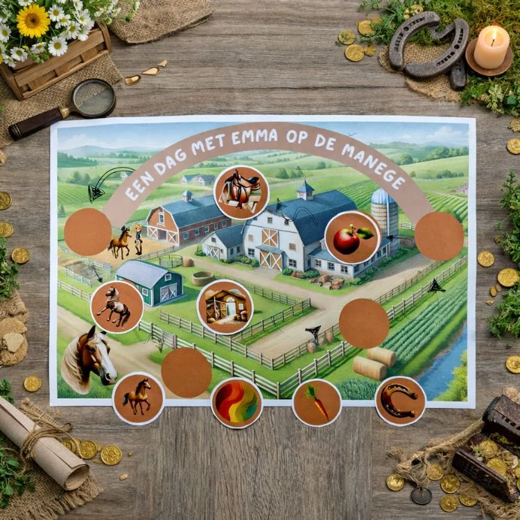 Paarden speurtocht – voorbeeld 4