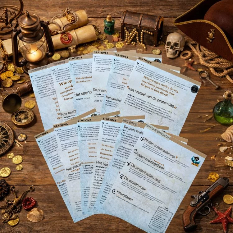 Piraten speurtocht – voorbeeld 2