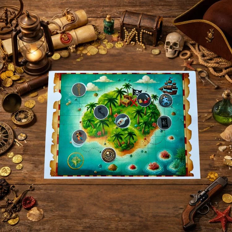 Piraten speurtocht – voorbeeld 4